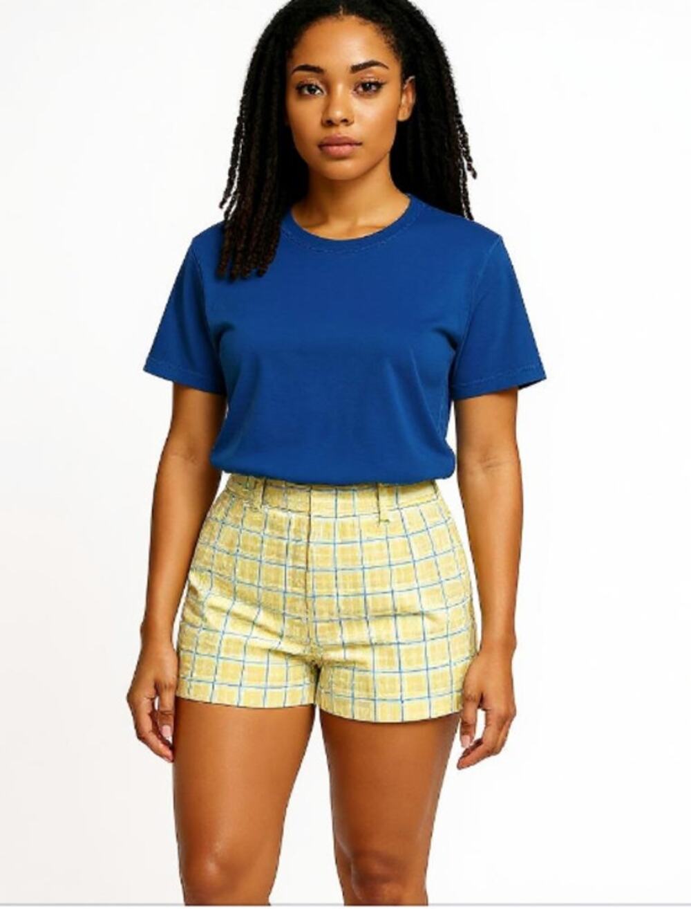 Anthropologie MAISON D"AMELIE Tweed Twill Knit Shorts Small